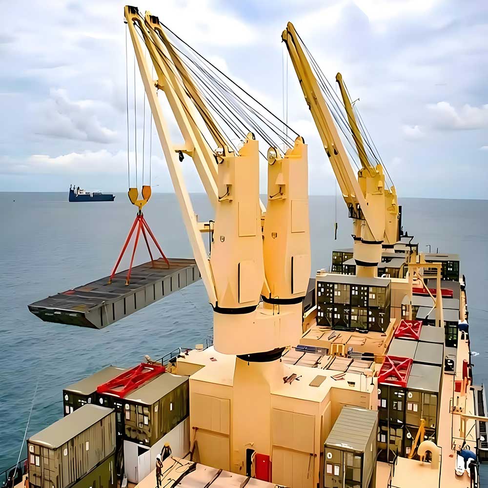 Палубный Кран На Корабле