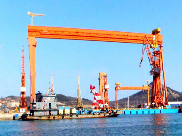 Портовый Грузовой Козловой Кран