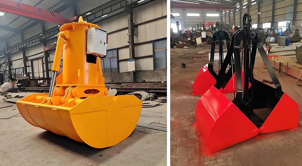 Гидравлические грейферные ковши